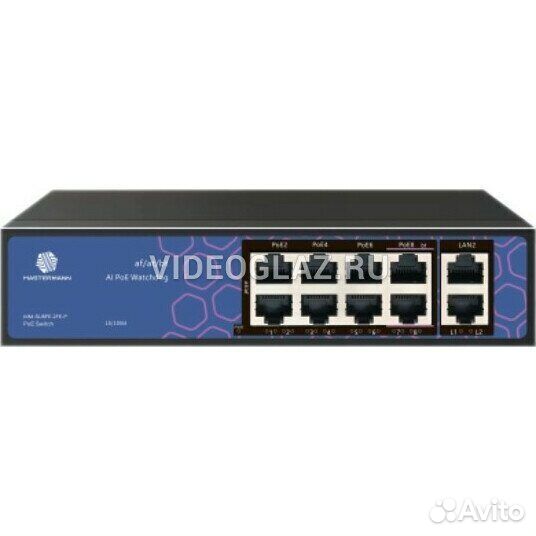 Коммутатор MM-SU8FE-2FE-P