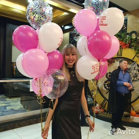 Гелиевые Воздушные шары. Фигуры и цветы из шаров