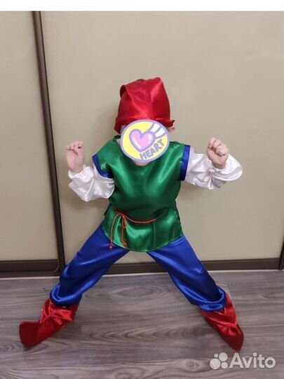 Костюм гномика прокат костюм гнома