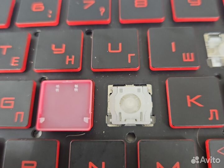 Клавиатура HP Omen 17-an кнопки / клавиши