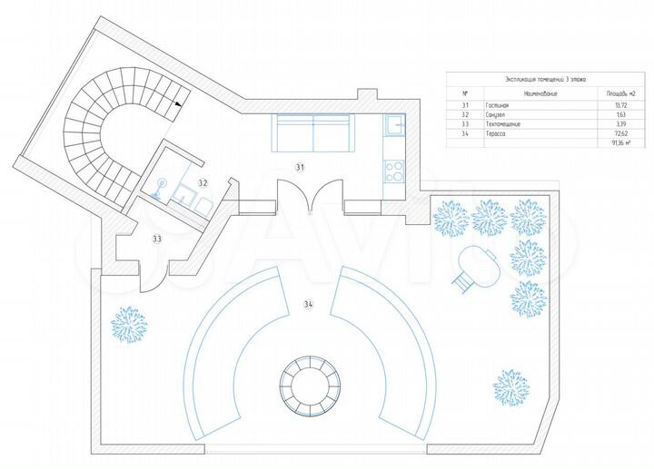 Дом 349 м² на участке 4 сот.