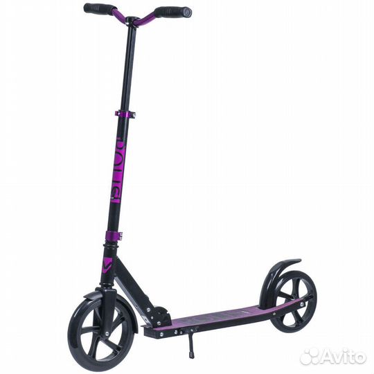 Самокат novatrack Polis 230 Pro фиолетовый