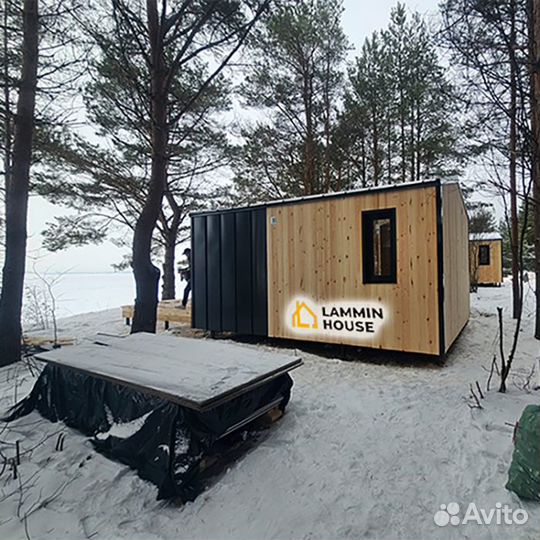 Домики для глэмпинга из Сип-Панелей