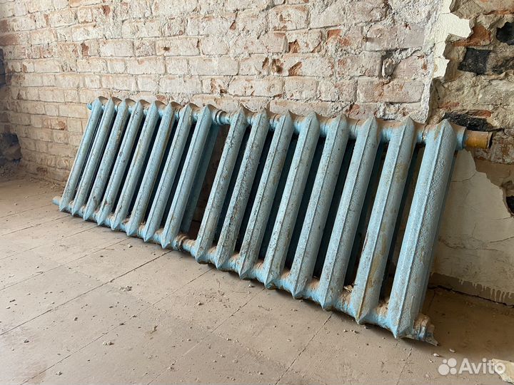 Чугунные радиаторы батареи ретро