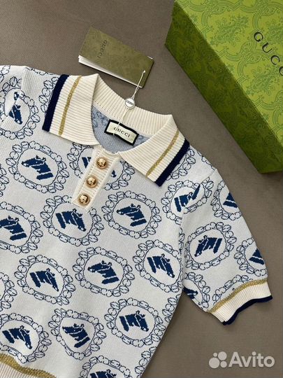 Футболка polo gucci