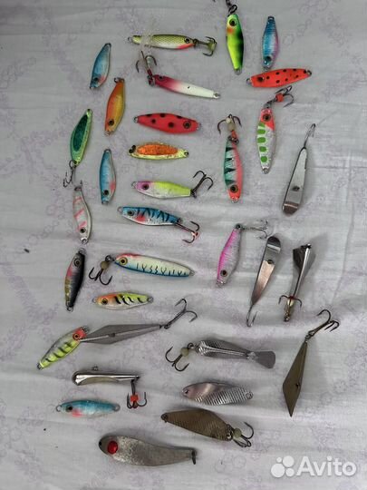 Зимние блесны на судака