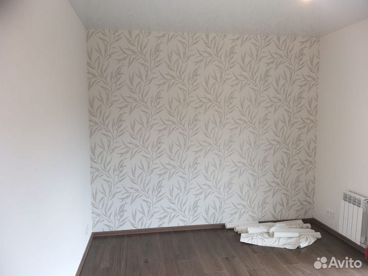 Поклейка обоев