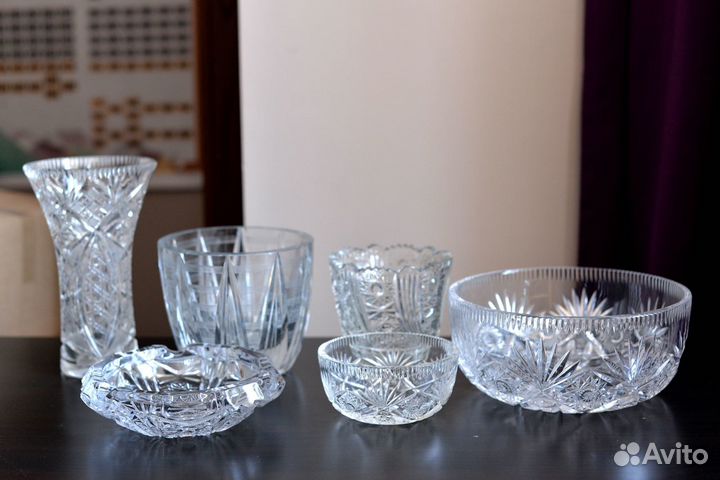 Хрустальные вазы