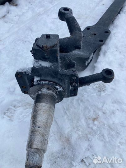 Балка с поворотными кулаками в сборе евро Камаз