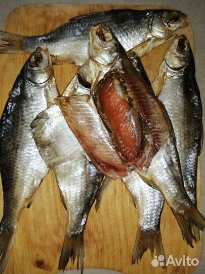 Астраханская вобла, вяленая рыба