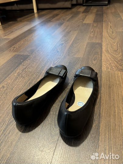 Балетки натуральная кожа 40