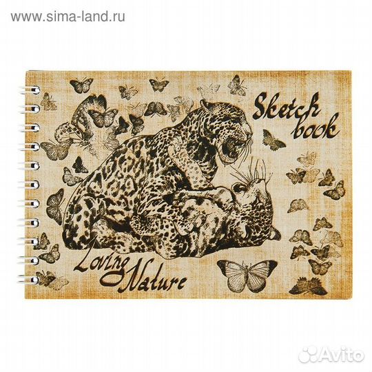 Блокнот для зарисовок А6, 20 листов на гребне Sket