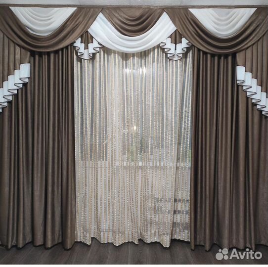Шторы с ламбрекеном