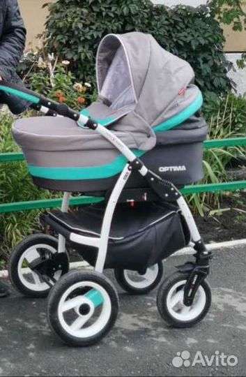 Коляска optima 2 в 1 verdi