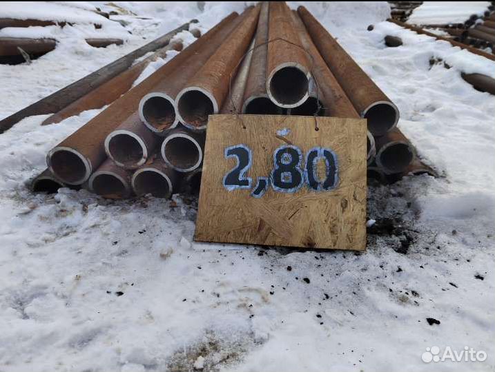 Труба на столбы для забора нкт 73