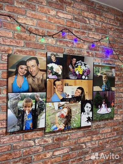 Модульные картины по вашем фото на заказ