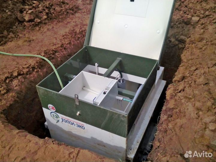 Септик эко Интал 8 пластиковый