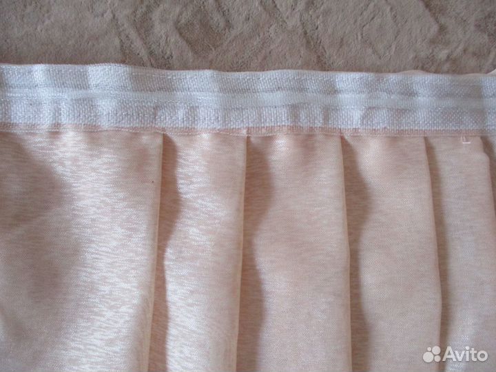 Ламбрекен персиковый