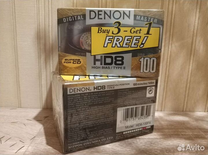 Аудиокассеты Denon