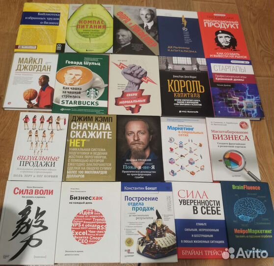 Книги по бизнесу, саморазвитию, маркетингу