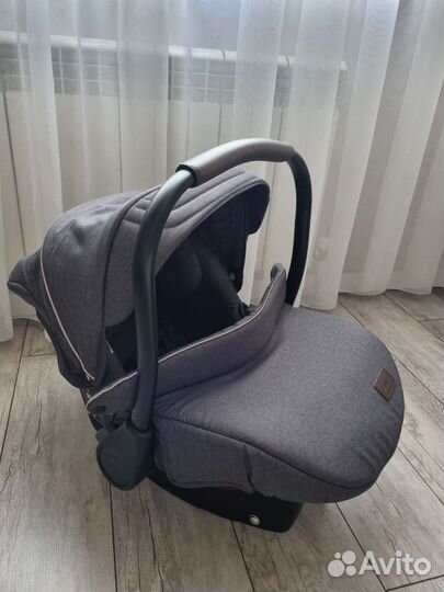 Коляска 3в1 corella epica темно-серый