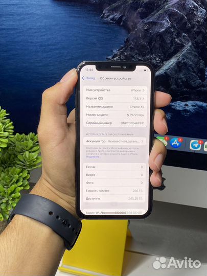 iPhone Xs, 256 ГБ