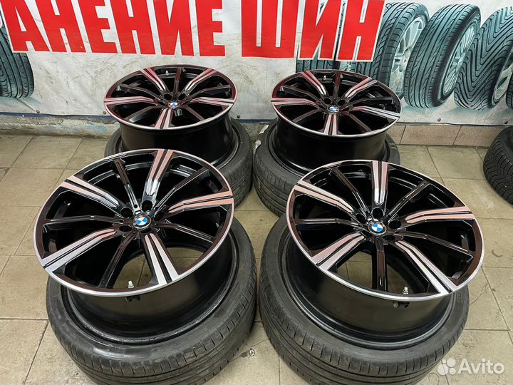 Оригинал диски 749m BMW X5 G05 X6 G06 R22 разношир