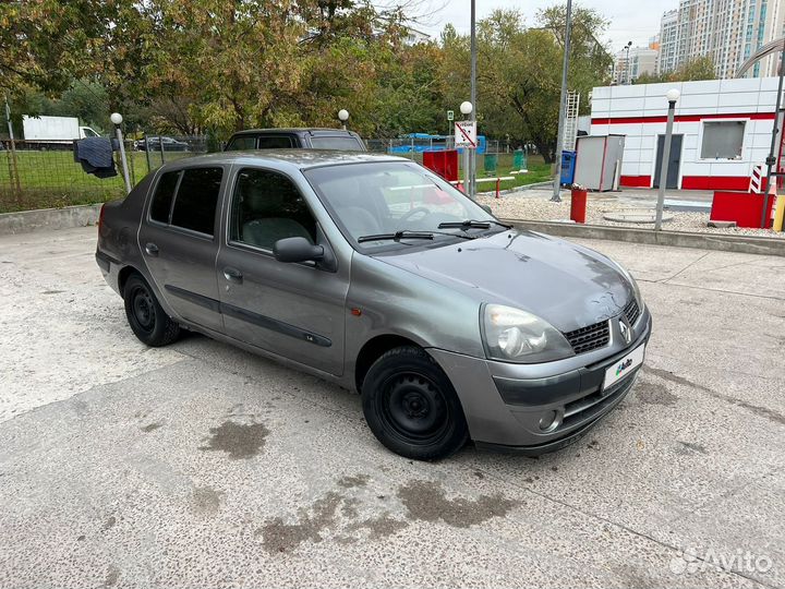 Renault Symbol 1.4 МТ, 2002, 115 000 км