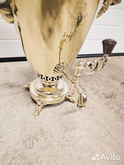 Царский самовар с печатями 7 литров