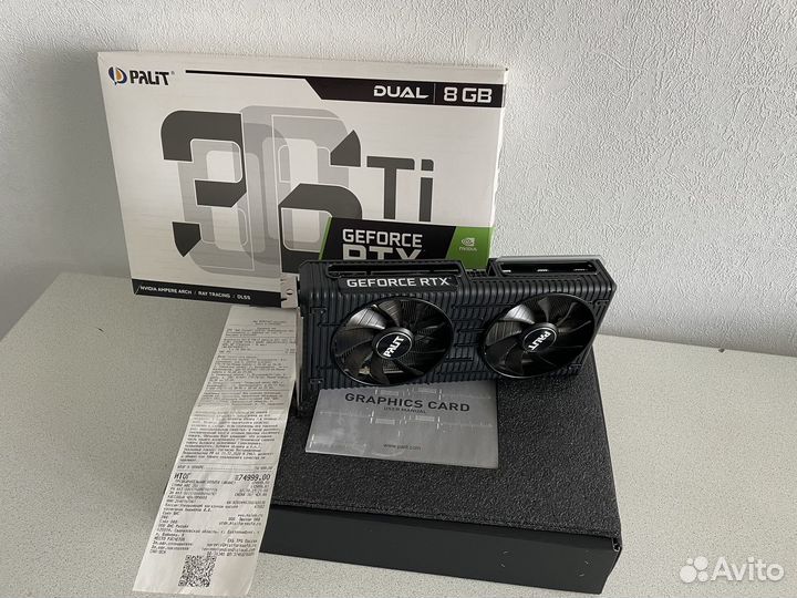 Palit RTX 3060ti Dual (Гарантия DNS)