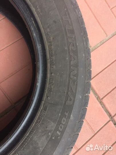 Bridgestone Turanza T001 215/60 R16 V