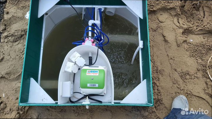 Очистные сооружения под ключ для дачи