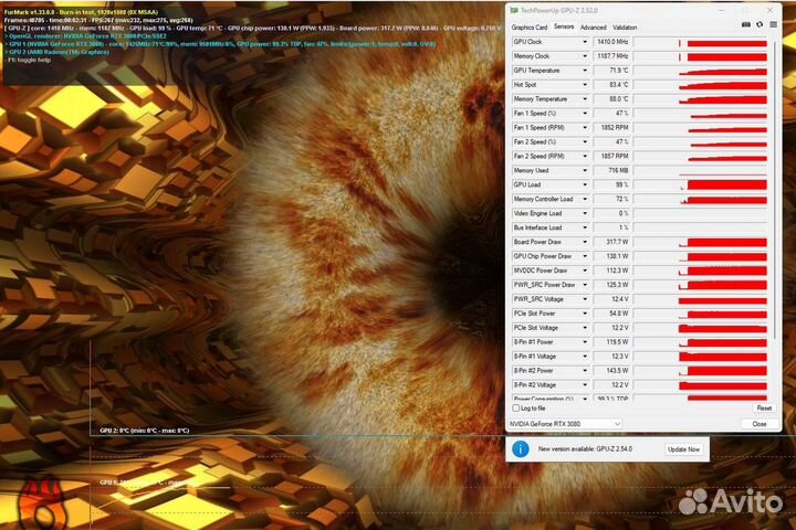 Gainward/Palit rtx 3080 phoenix/gaming pro