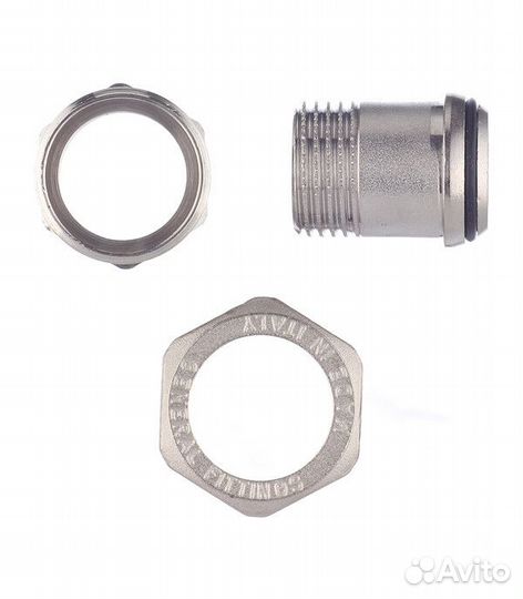 Американка прямая Stout (SFT-0041-000012) 1/2 вр(г) х 1/2 нр(ш) латунная