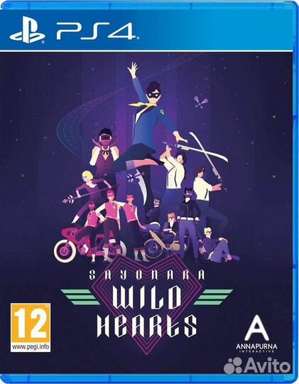 Sayonara: Wild Hearts PS4, английская версия