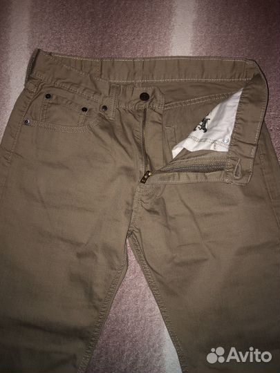 Мужские джинсы Levis 505 Khaki (30х32) оригинал