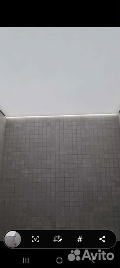 Потолок натяжной