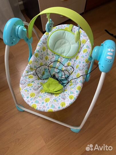 Детские электронные качели для новорожденных