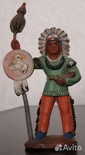 Индейский вождь. Оригинал. гдр