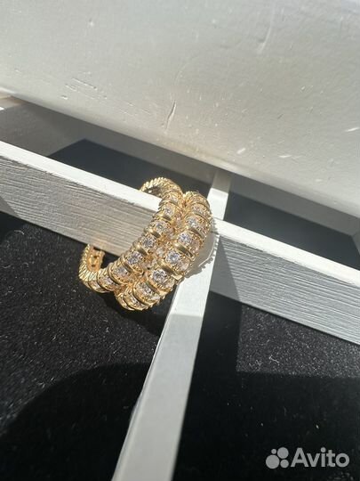 Великолепные серьги кольца в стиле Tiffany