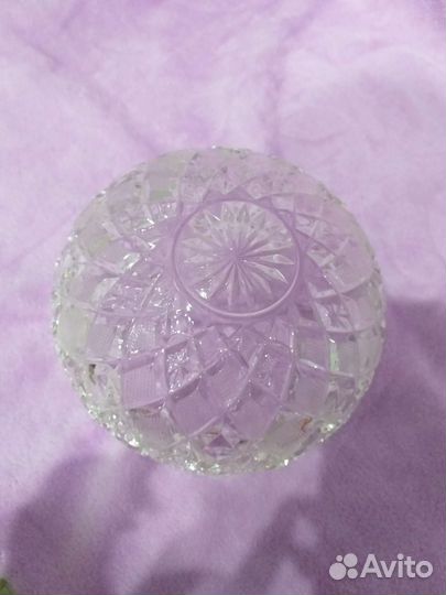 Хрустальный салатник СССР