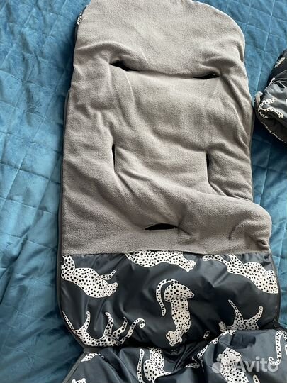 Зимний конверт в коляску forest kids