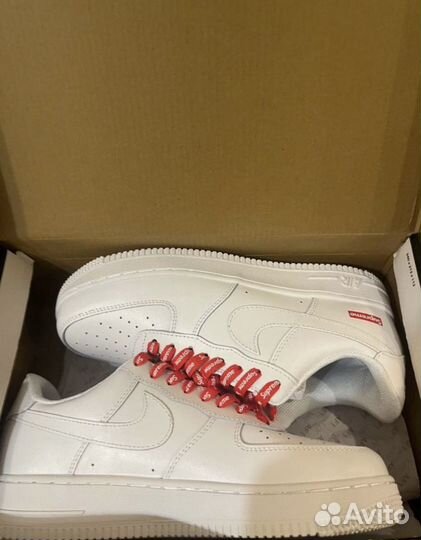 Nike air force 1 supreme white Оригинал