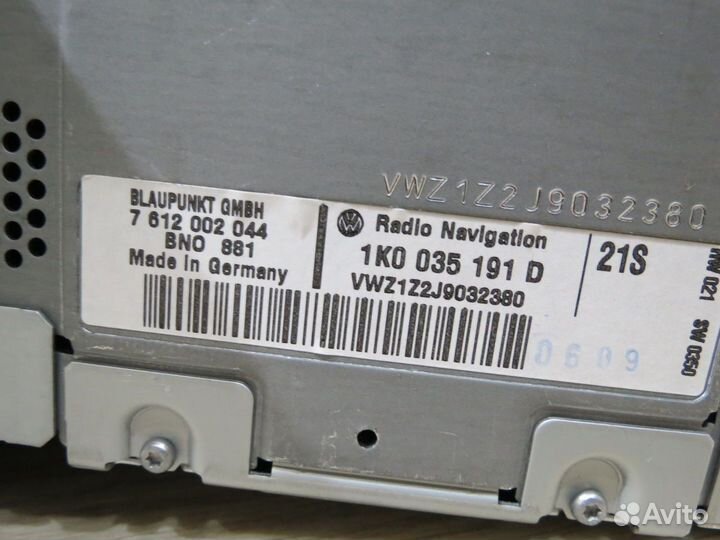 Магнитола Volkswagen Tiguan