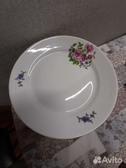 Тарелки зик и Дулево 24 см