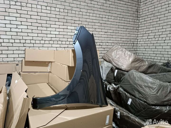 Крыло LADA granta fl левое серебристо темно серый