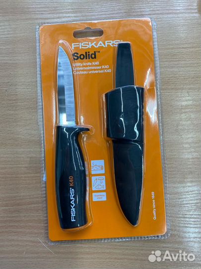 Нож fiskars садовый (125860)