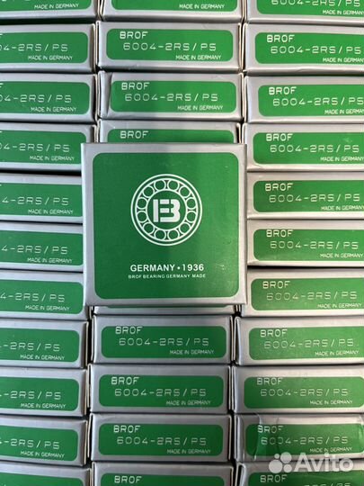 Подшипник 6004 2RS/P5 Brof комплект 10шт