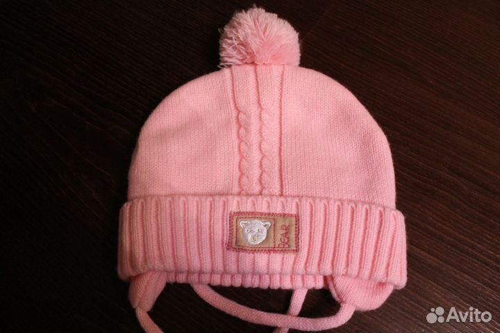 Теплая шапочка 46-48