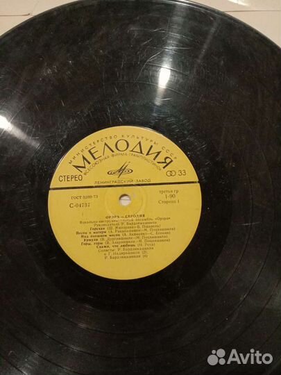 Виниловые пластинки